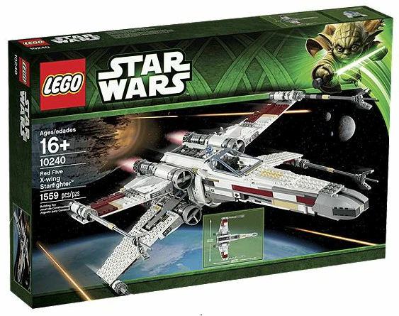 10240 - Red Five X wing Starfighter - EMPTY BOX ONLY - Image 2