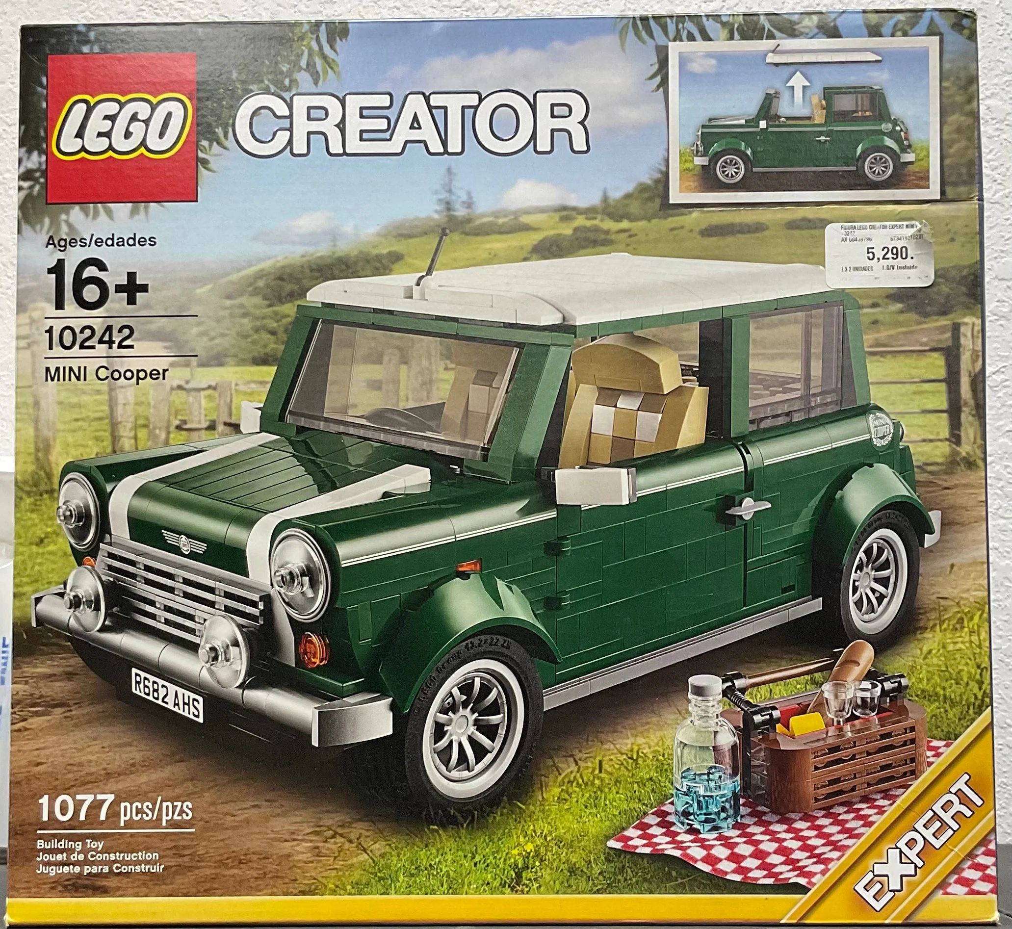 10242 - MINI Cooper - EMPTY BOX ONLY