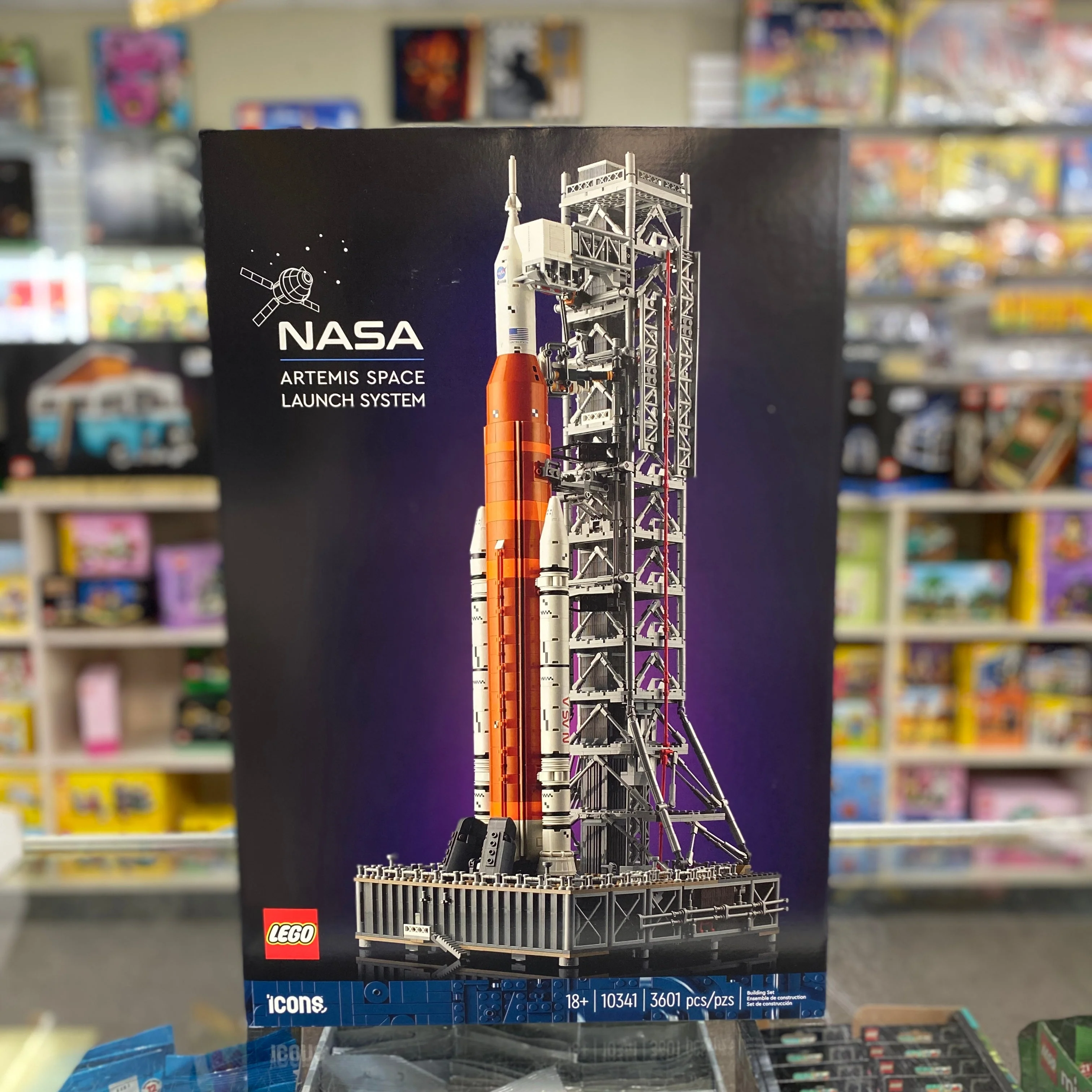 10341 - NASA Artemis Space Launch System - EMPTY BOX ONLY