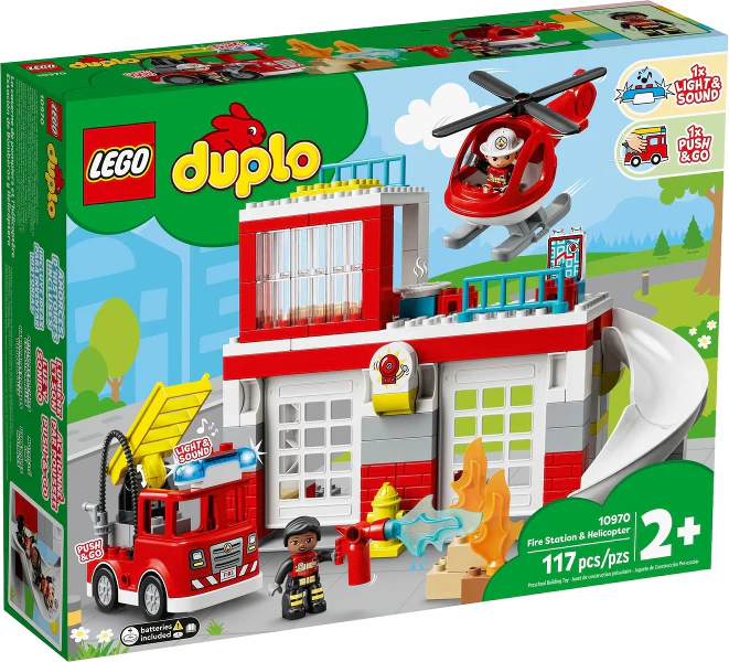 10970 - Fire Station & Helicopter - EMPTY BOX ONLY