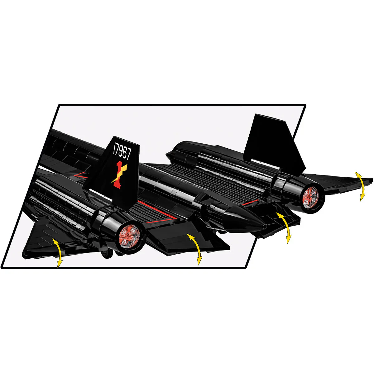 Lockheed SR-71 Blackbird: COBI Set #5891 - Image 6