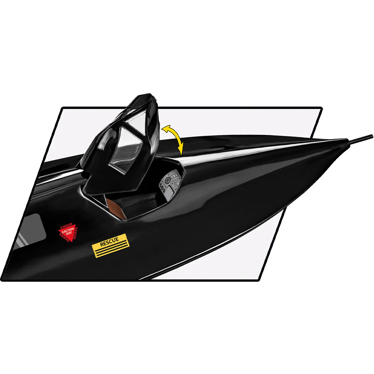 Lockheed SR-71 Blackbird: COBI Set #5891 - Image 7