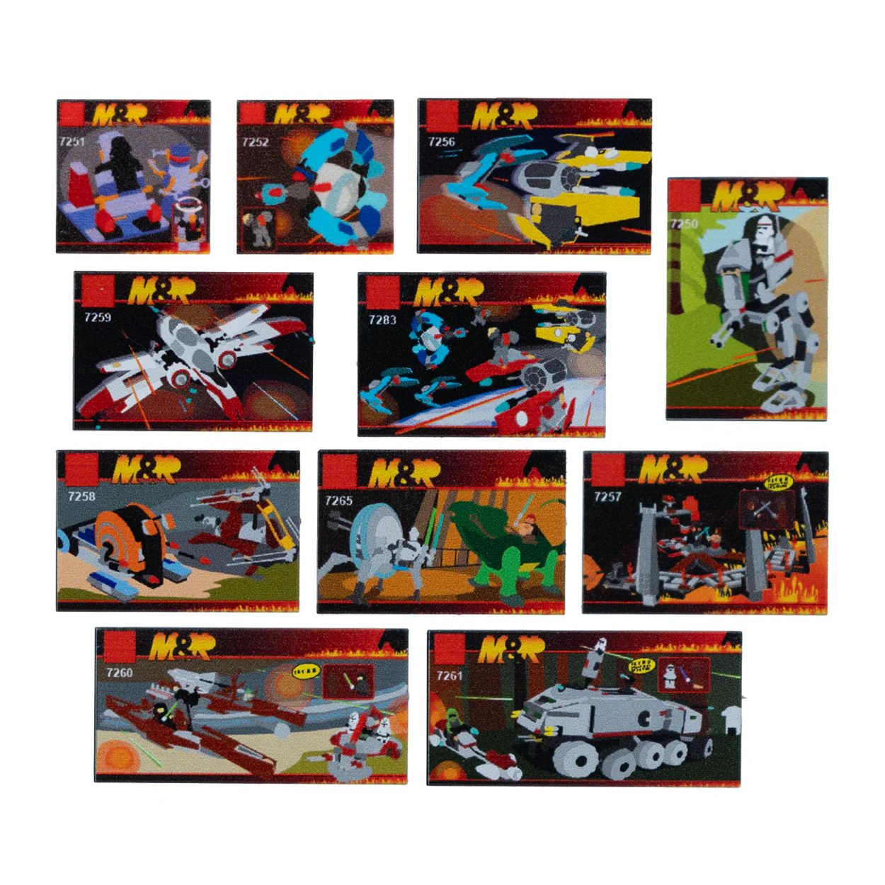 2005 Custom Set Tiles