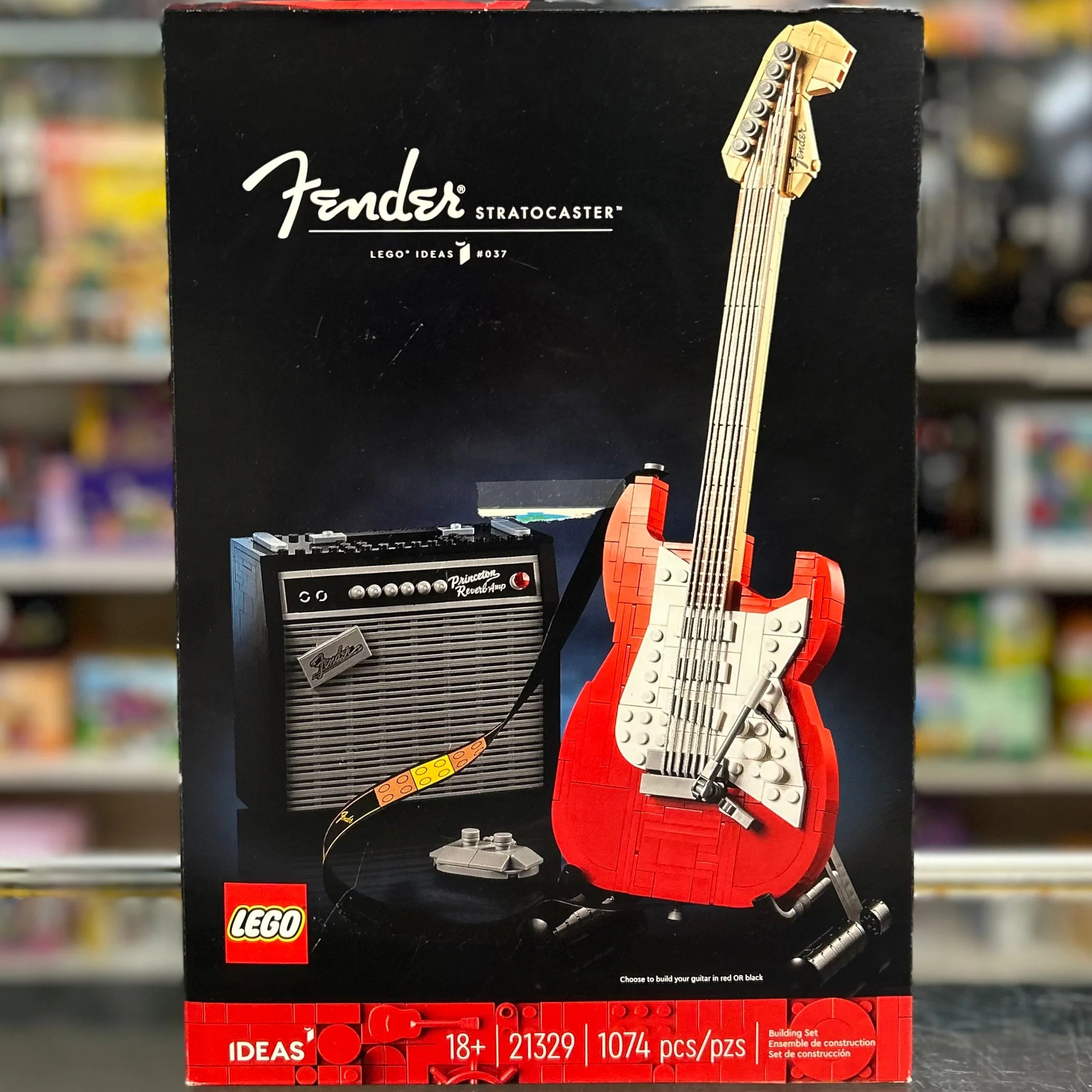 21329 - Fender Stratocaster - EMPTY BOX ONLY