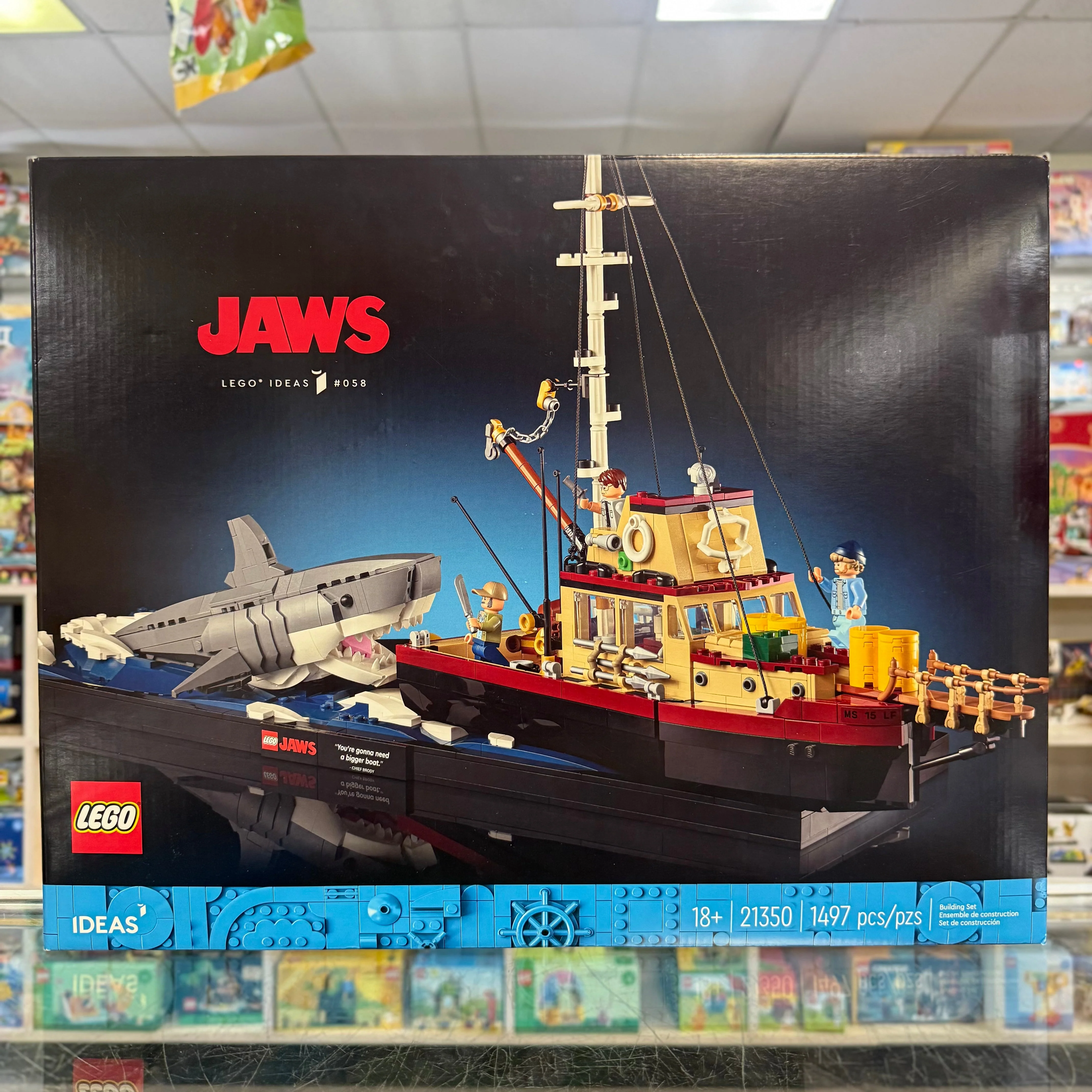 21350 - Jaws - EMPTY BOX ONLY