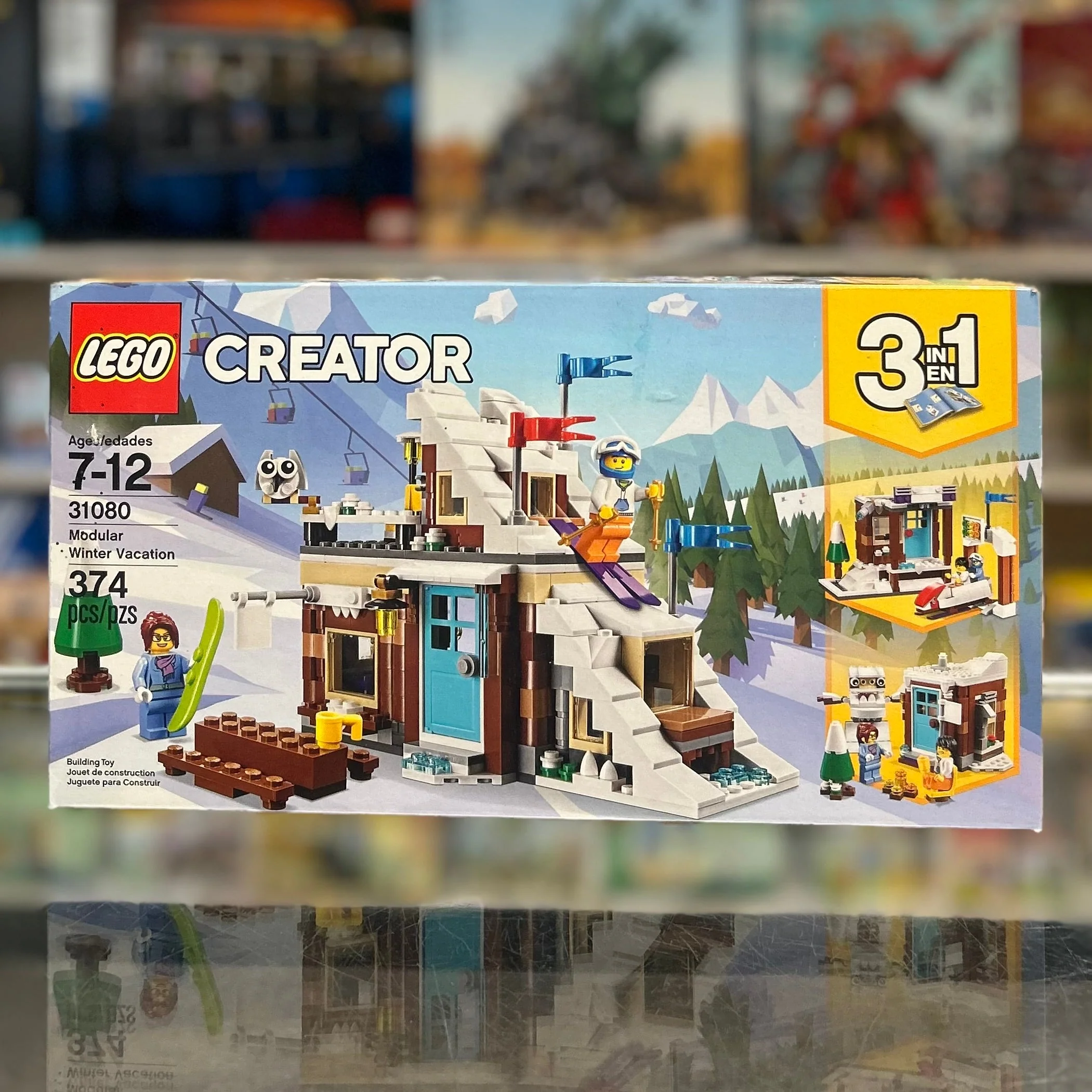 31080 - Modular Winter Vacation - EMPTY BOX ONLY
