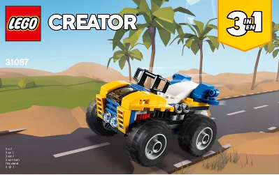 31087-Dune Buggy - INSTRUCTIONS ONLY - Image 4