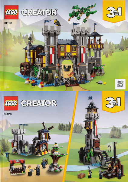 31120-Medieval Castle - INSTRUCTIONS ONLY