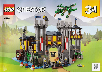 31120-Medieval Castle - INSTRUCTIONS ONLY - Image 2