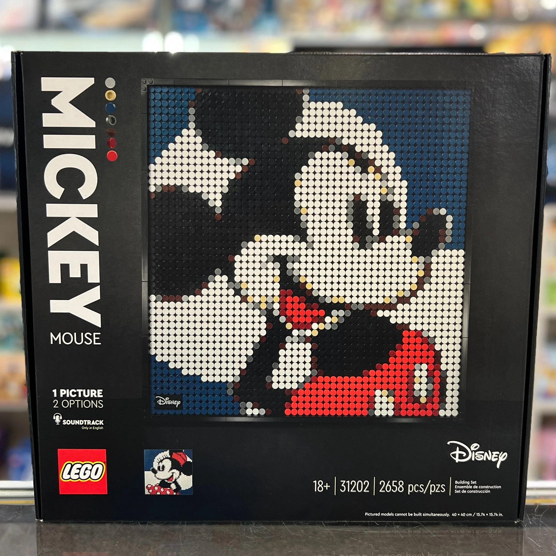 31202 - Mickey Mouse - EMPTY BOX ONLY