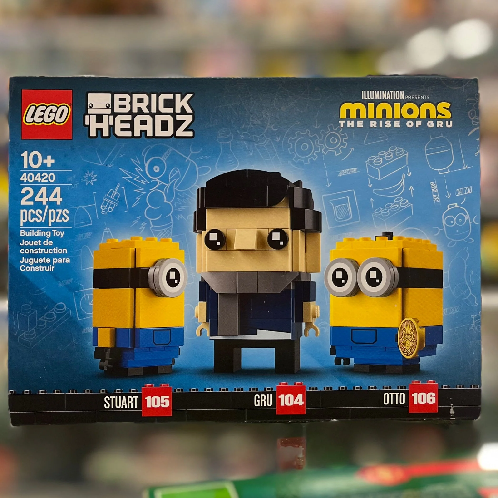 40420 - Gru, Stuart & Otto - EMPTY BOX ONLY
