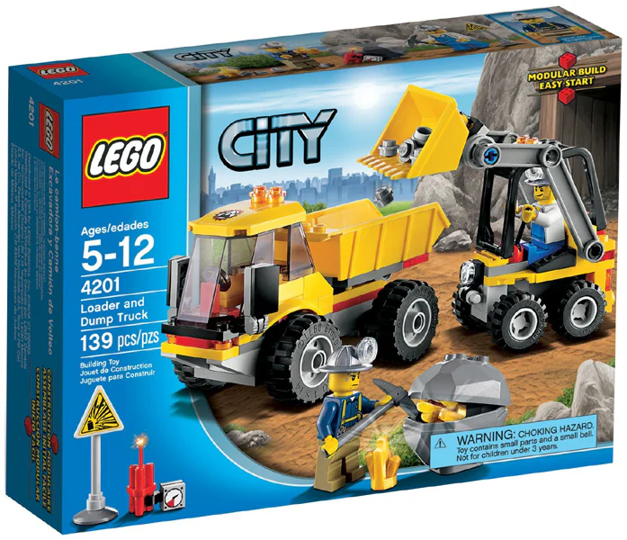 4201 - Loader and Dump Truck - EMPTY BOX ONLY - Image 2