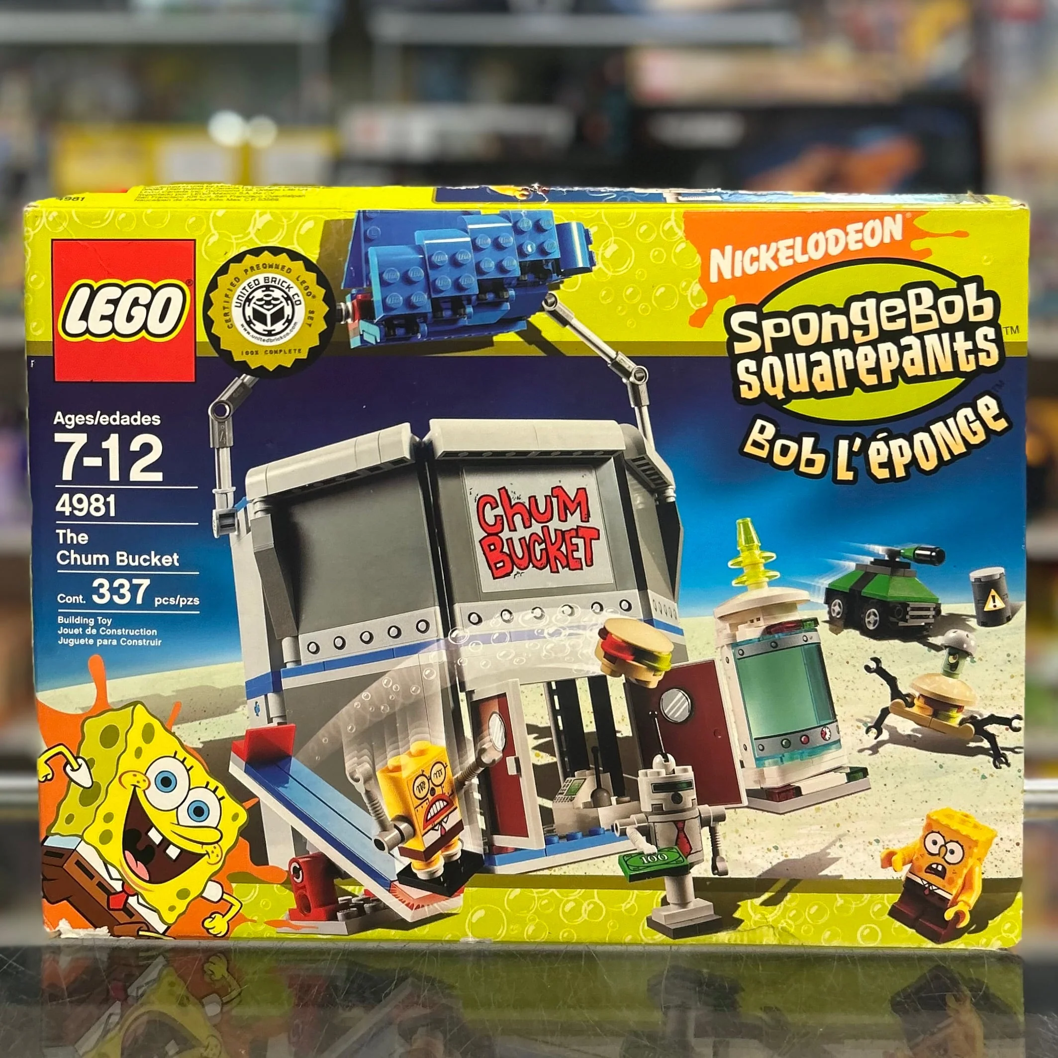 4981 - The Chum Bucket - EMPTY BOX ONLY