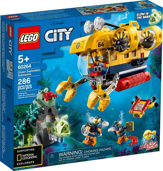 60264 - Ocean Exploration Submarine - EMPTY BOX ONLY - Image 2