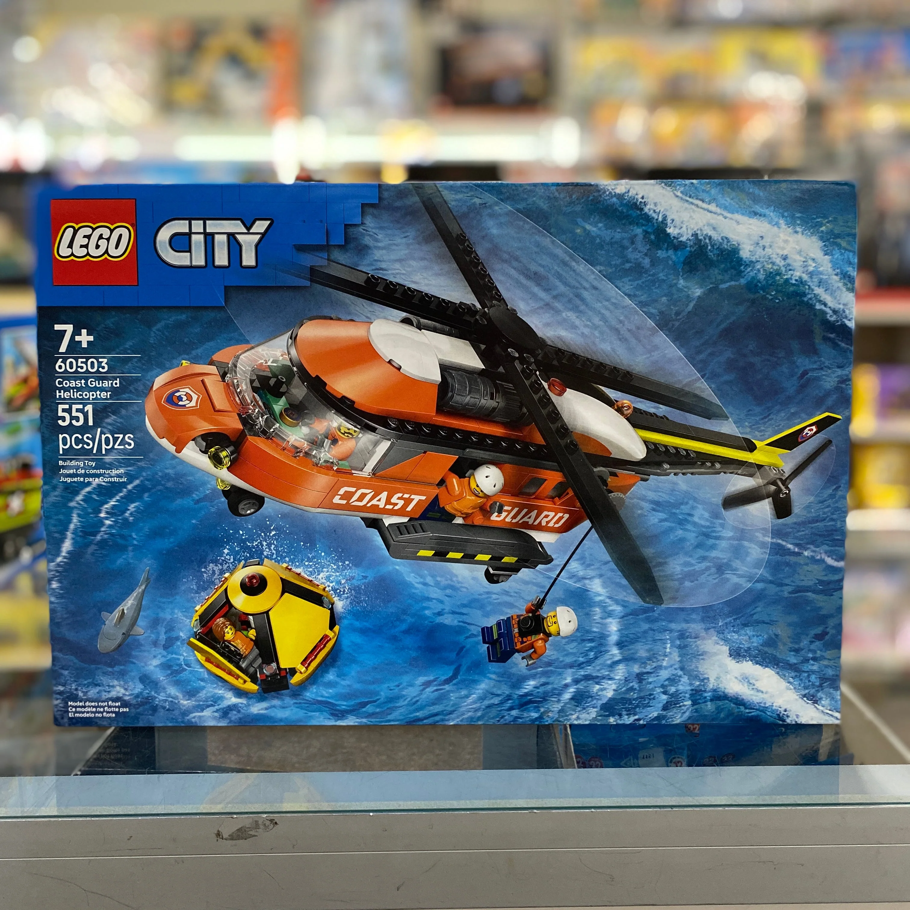 60503 - Coast Guard Helicopter - EMPTY BOX ONLY