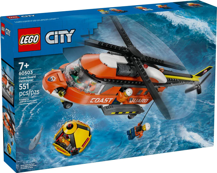60503 - Coast Guard Helicopter - EMPTY BOX ONLY - Image 2