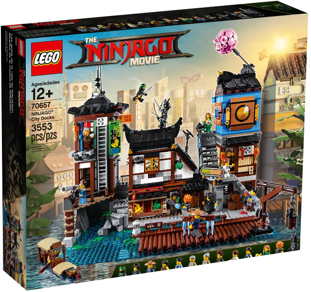 70657 - Ninjago City Docks - EMPTY BOX ONLY - Image 2