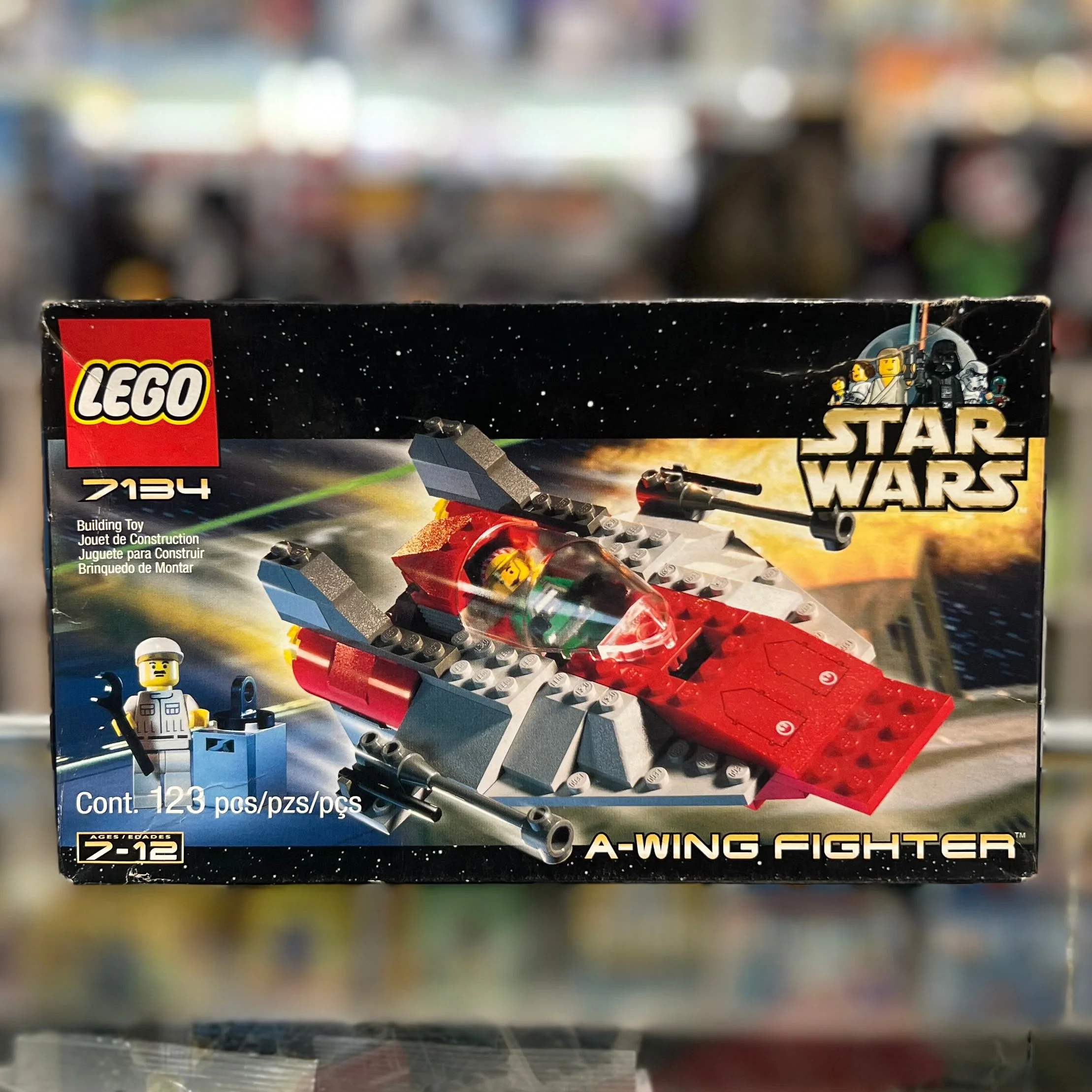 7134 - A-wing Fighter - EMPTY BOX ONLY