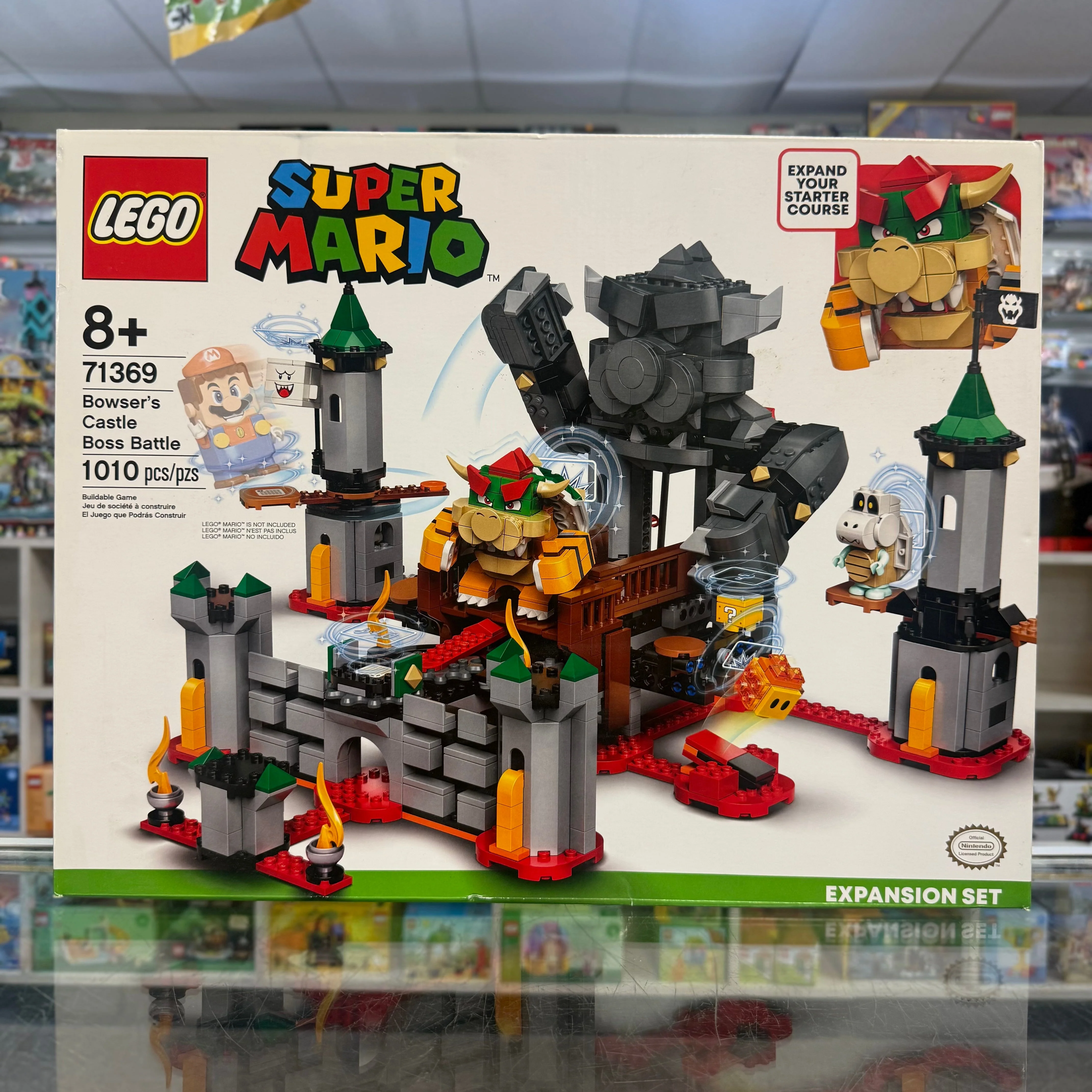 71369 - Bowser's Castle Boss Battle - EMPTY BOX ONLY
