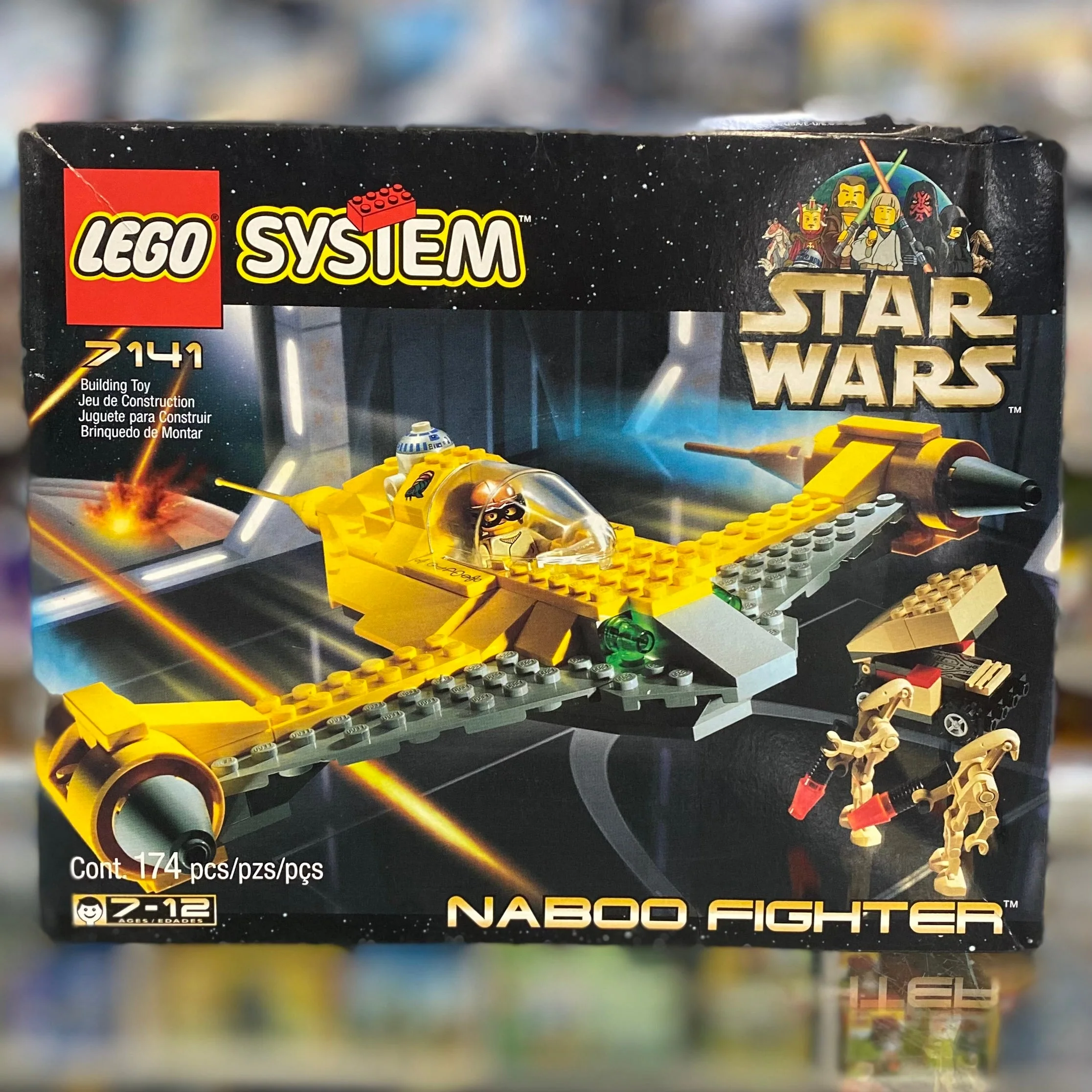 7141 - Naboo Fighter - EMPTY BOX ONLY