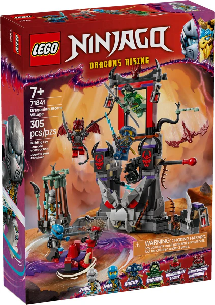 71841 - Dragonian Storm Village - EMPTY BOX ONLY - Image 2