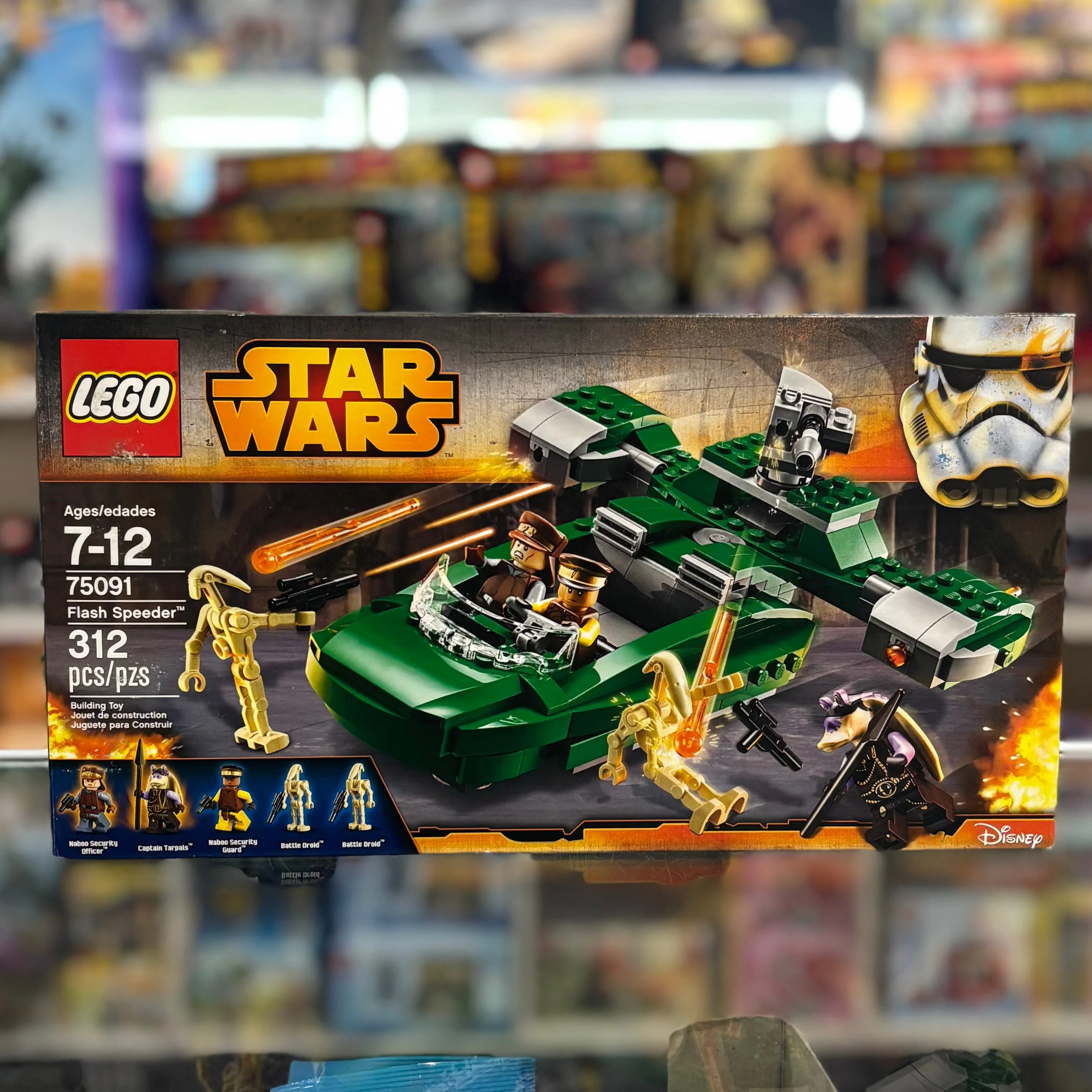 75091 - Flash Speeder - EMPTY BOX ONLY