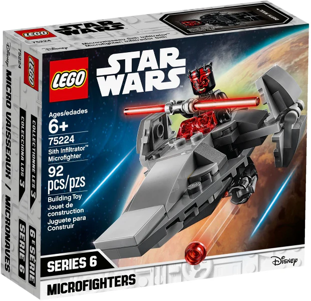 75224 - Sith Infiltrator Microfighter - EMPTY BOX ONLY - Image 2
