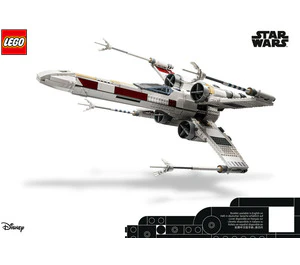 75355 - X-Wing Starfighter - INSTRUCTIONS ONLY