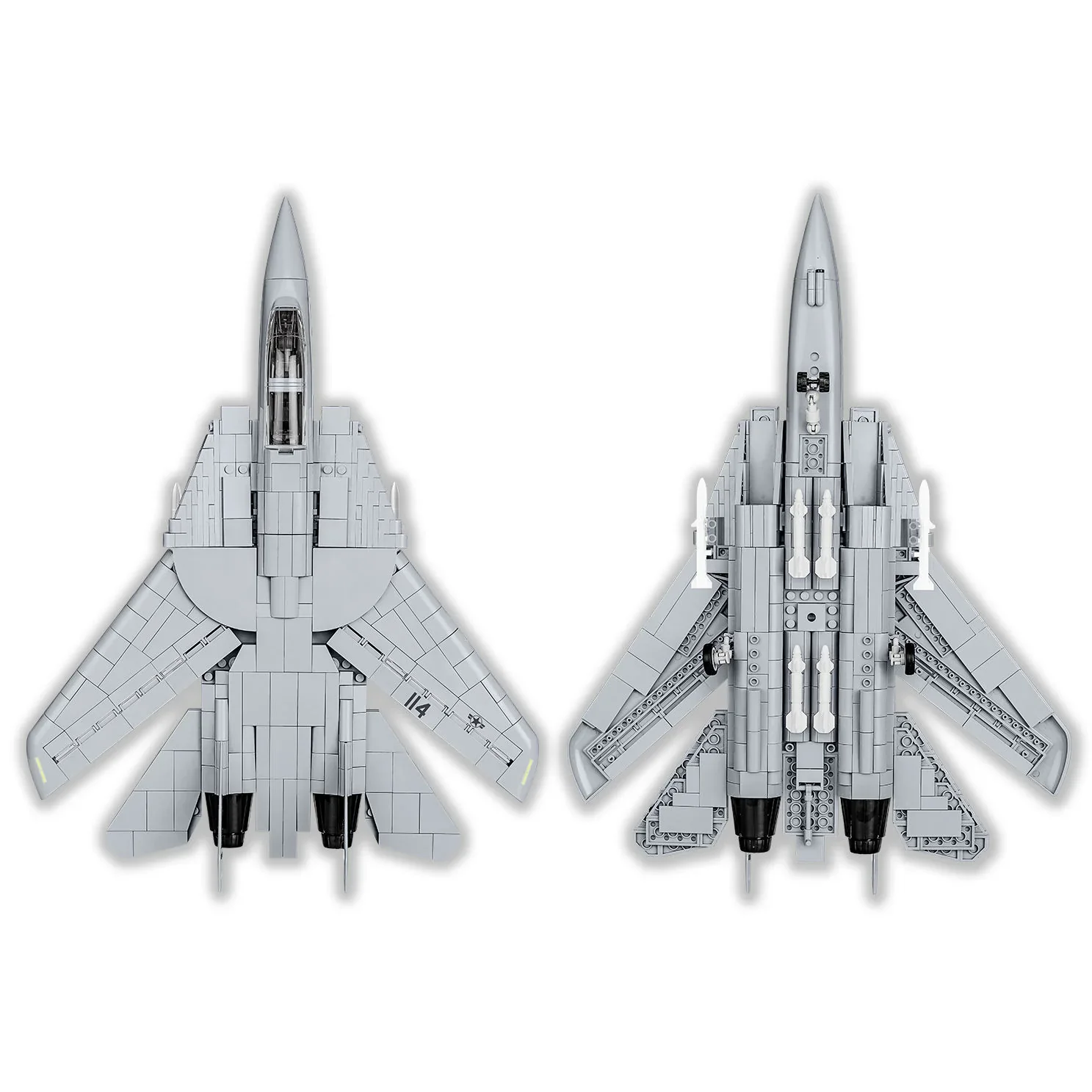 Top Gun F-14 Tomcat Fighter: COBI Set #5811a - Image 11