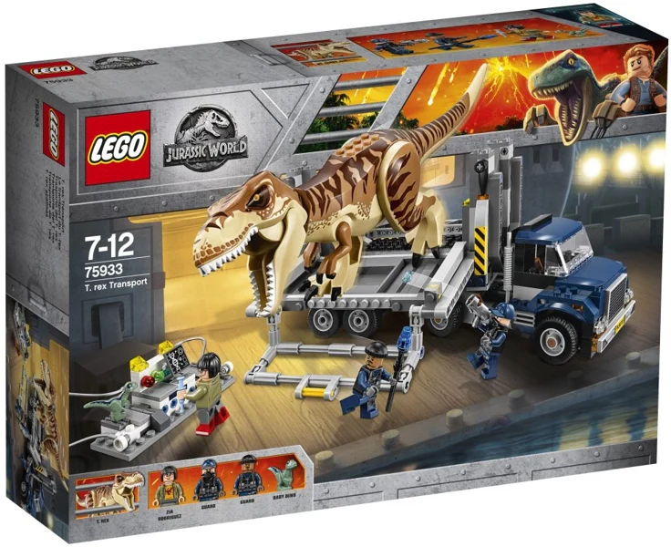 75933 - T. rex Transport - EMPTY BOX ONLY