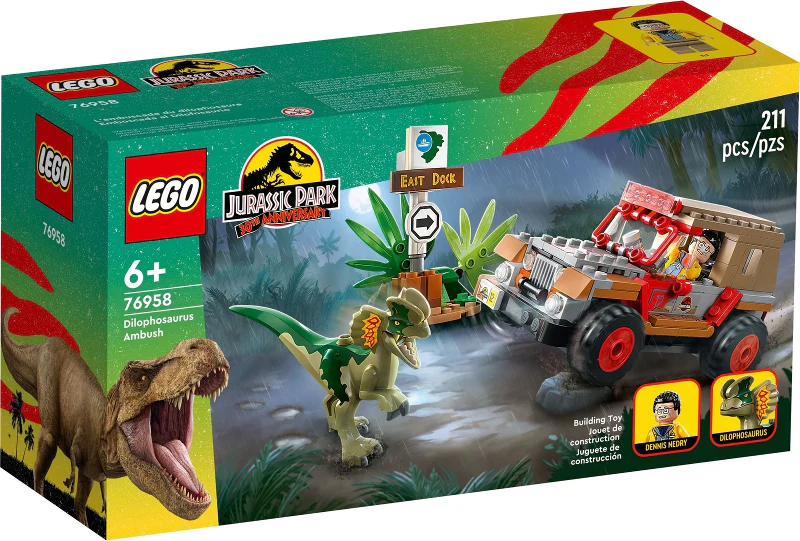 76958 - Dilophosaurus Ambush - EMPTY BOX ONLY - Image 2