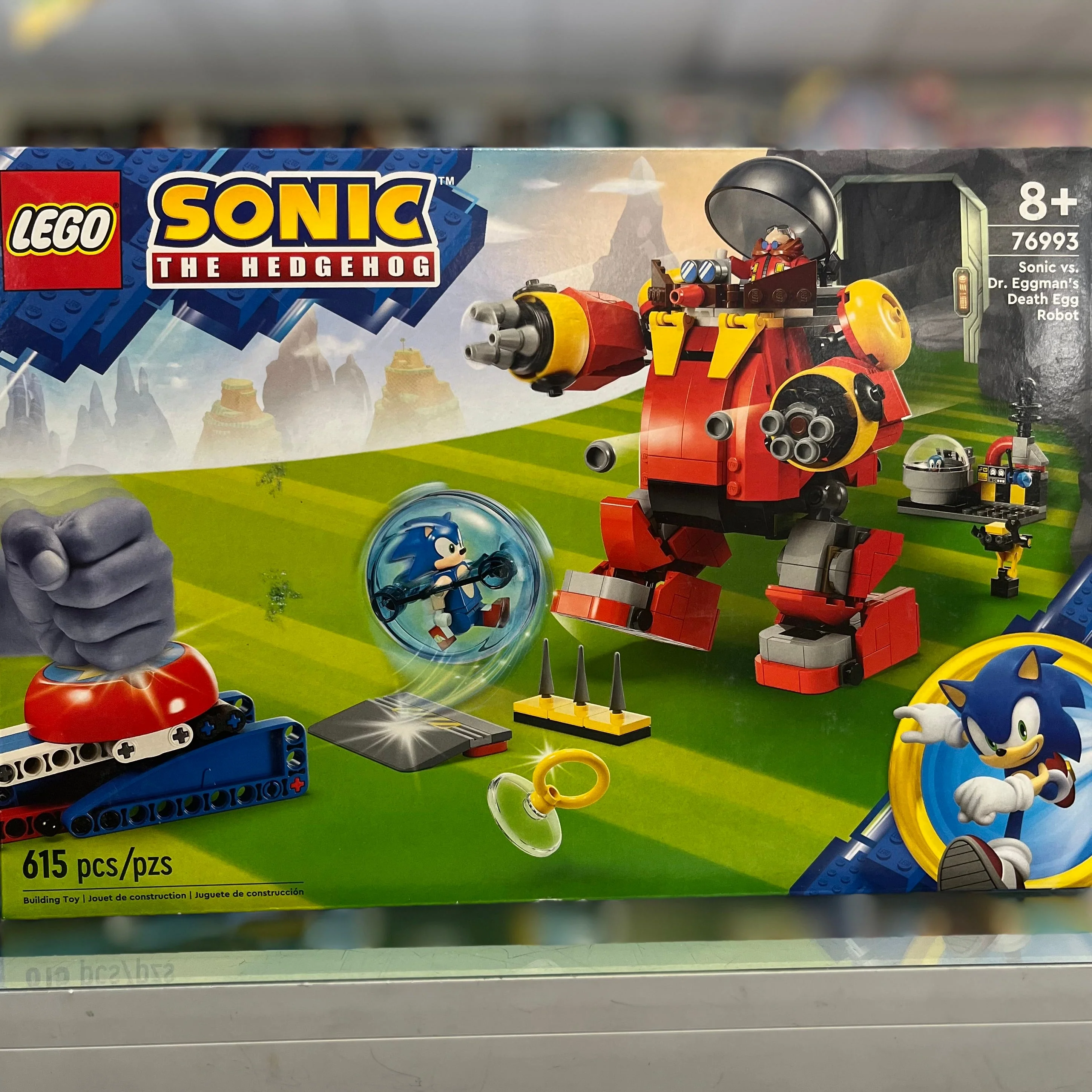 76993 - Sonic vs. Dr. Eggaman's Death Egg Robot - EMPTY BOX ONLY