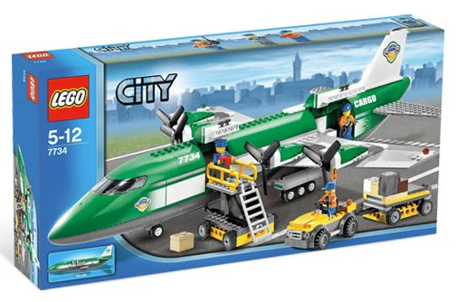 7734 - Cargo Plane - EMPTY BOX ONLY
