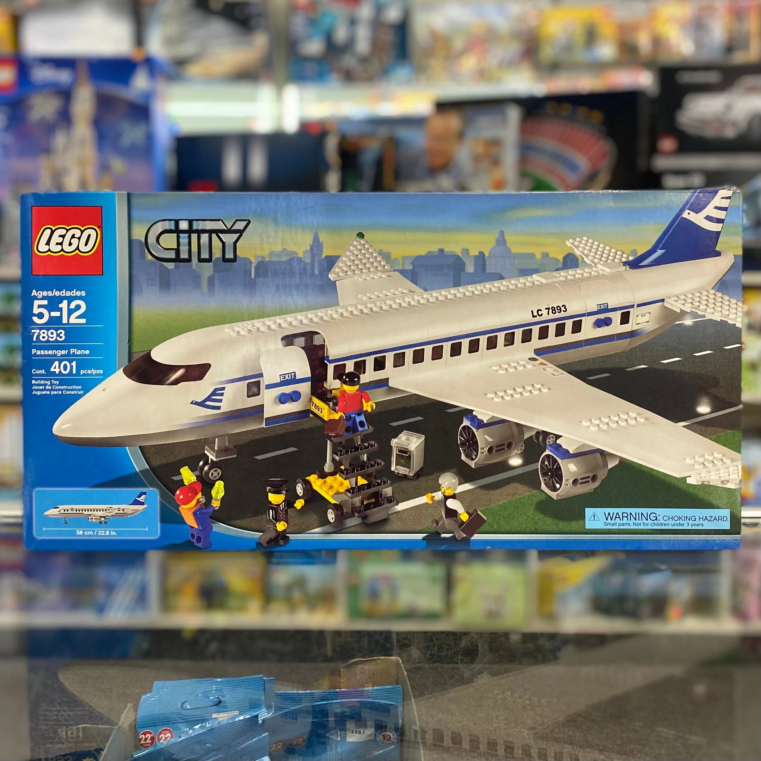 7893 - Passenger Plane - EMPTY BOX ONLY