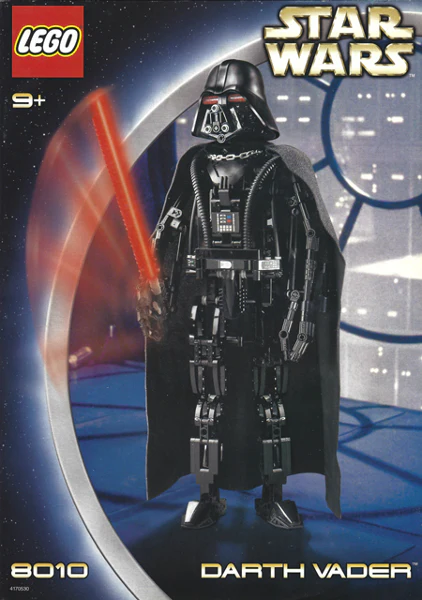 8010-Darth Vader - INSTRUCTIONS ONLY