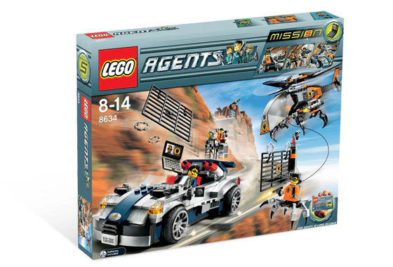 8634 - Mission 5: Turbocar Chase - EMPTY BOX ONLY