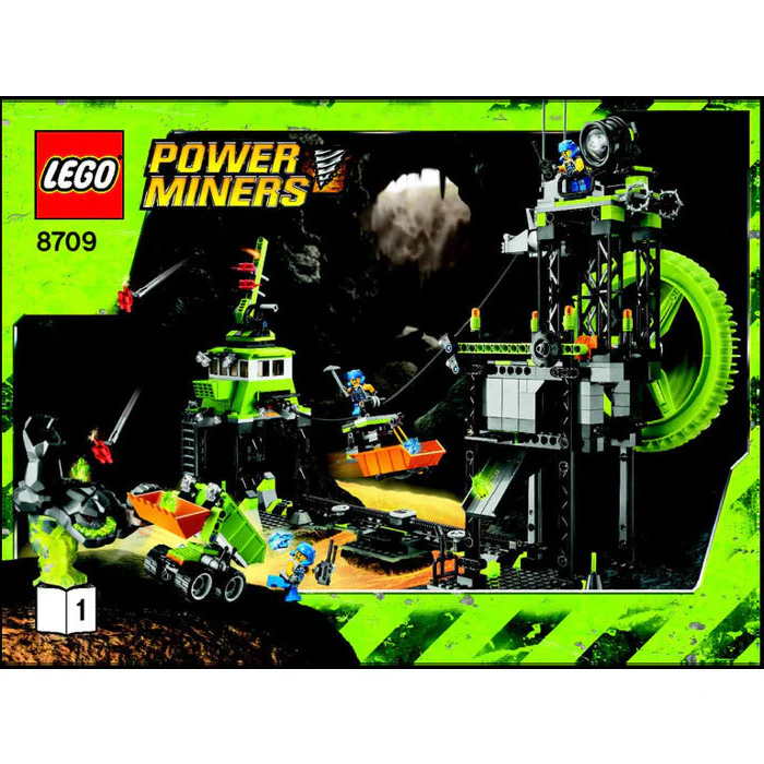 8709-Underground Mining Station - INSTRUCTIONS ONLY
