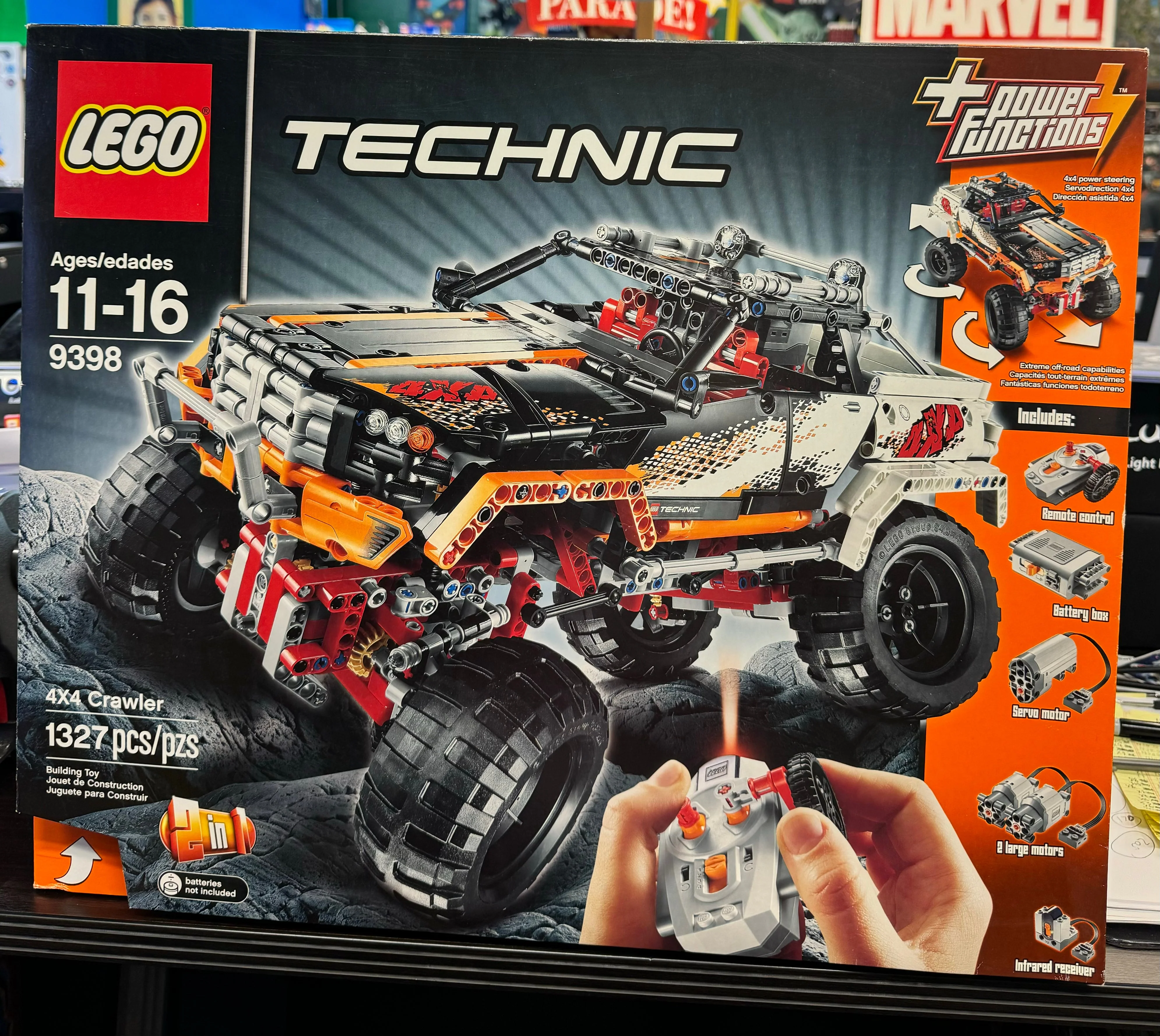 9398 - 4 x 4 Crawler - EMPTY BOX ONLY