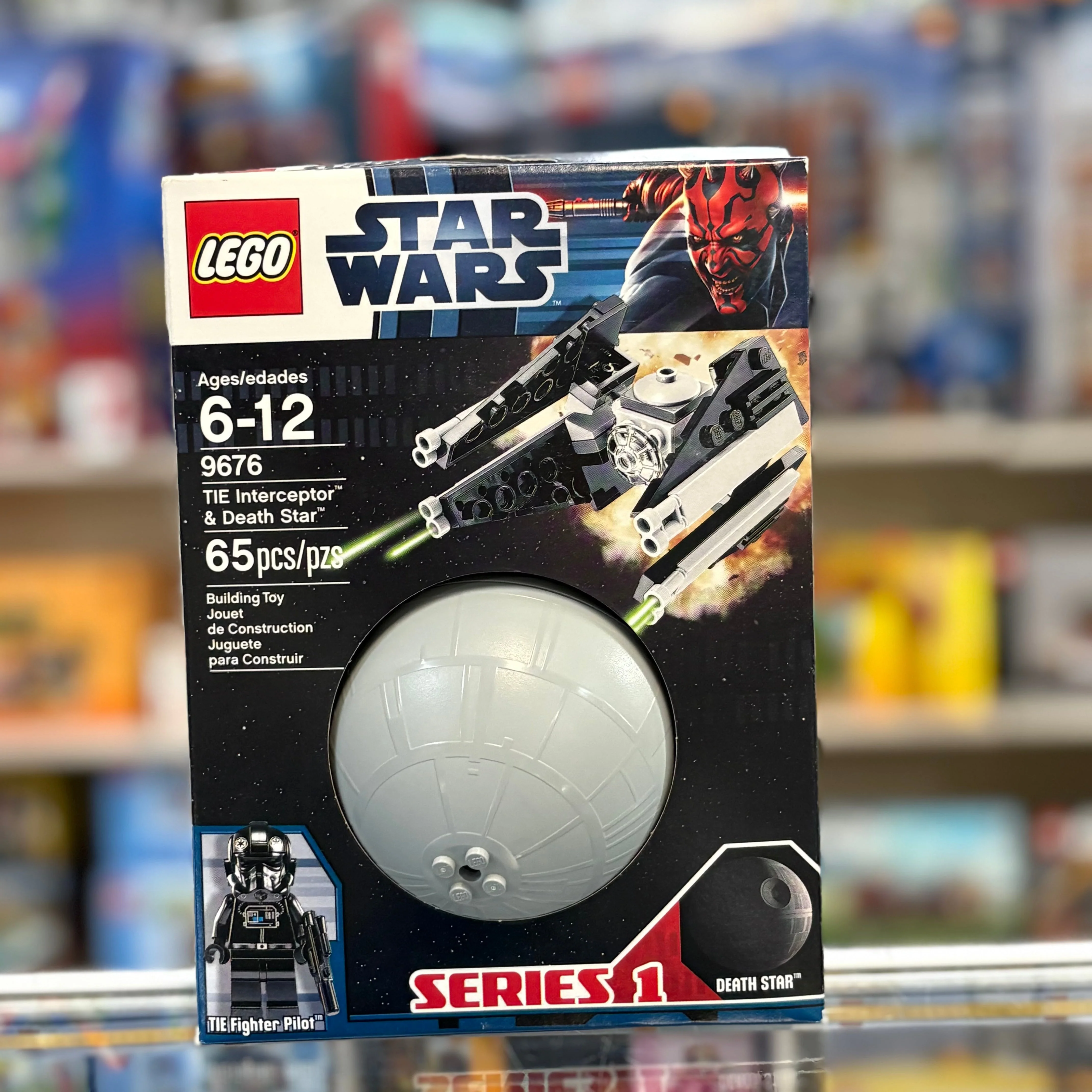 9676 - TIE Interceptor & Death Star - EMPTY BOX ONLY