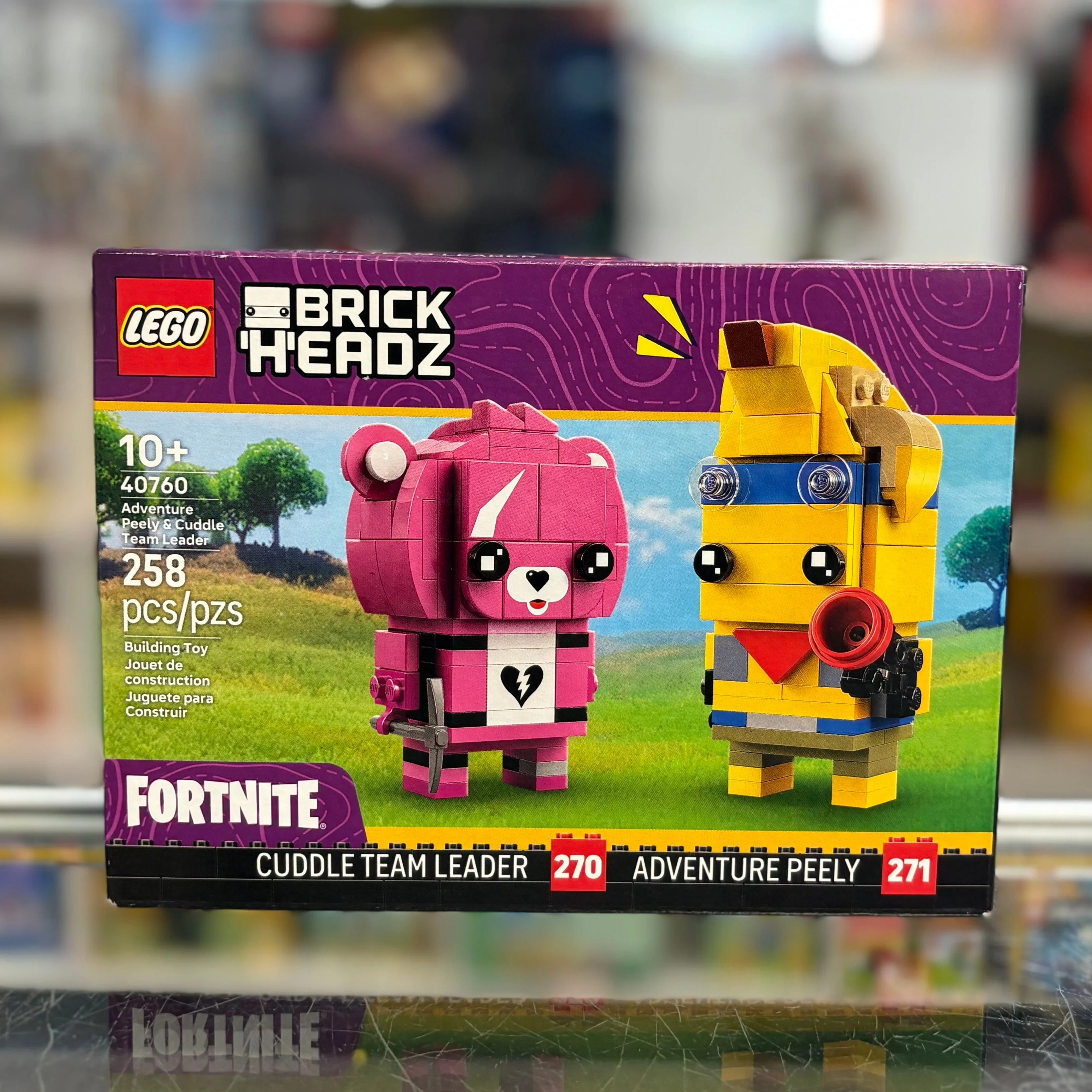 Adventure Peely & Cuddle Team Leader, 40760 - LEGO® Brickheadz Set