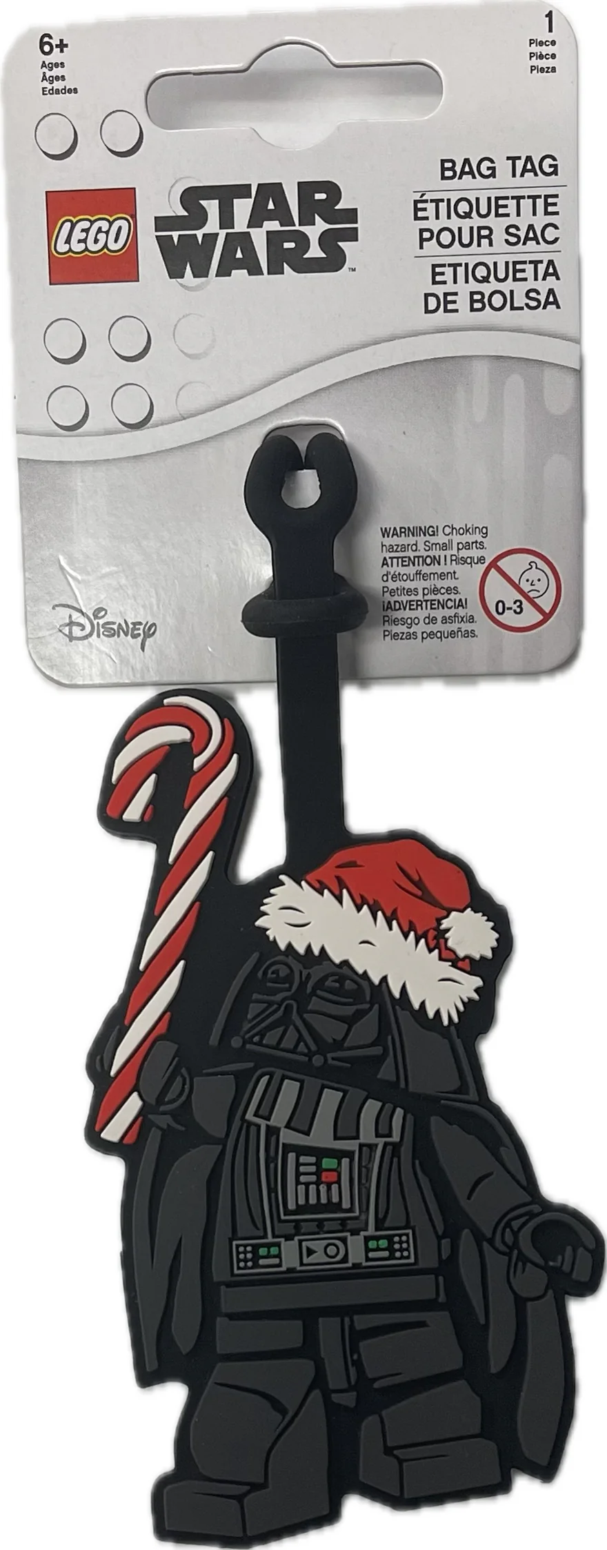 Bag / Luggage Tag, Silicone, Star Wars: Christmas Darth Vader , 52478