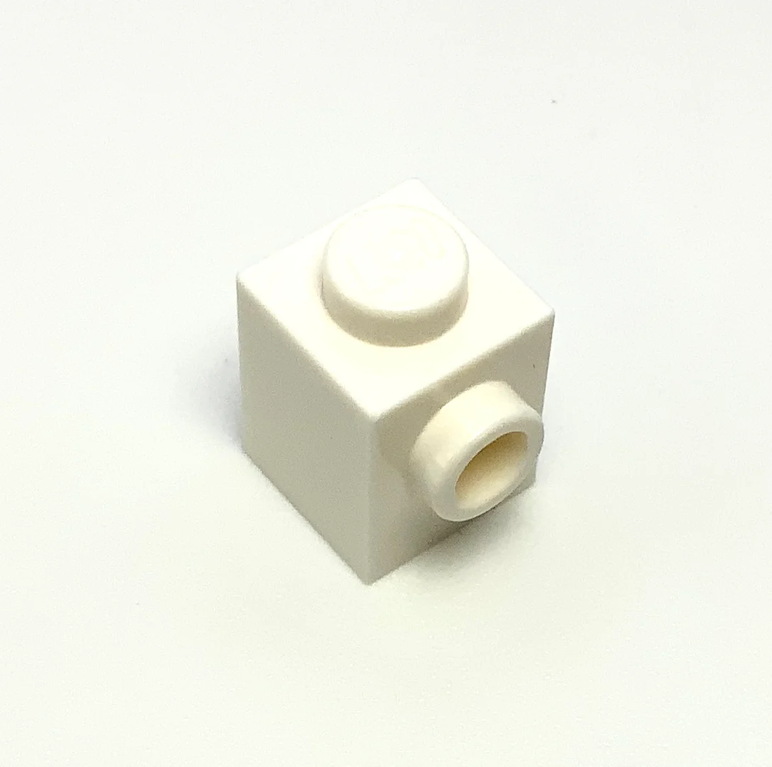 Brick, Modified 1x1 with Stud on Side, Part# 87087 - Image 3