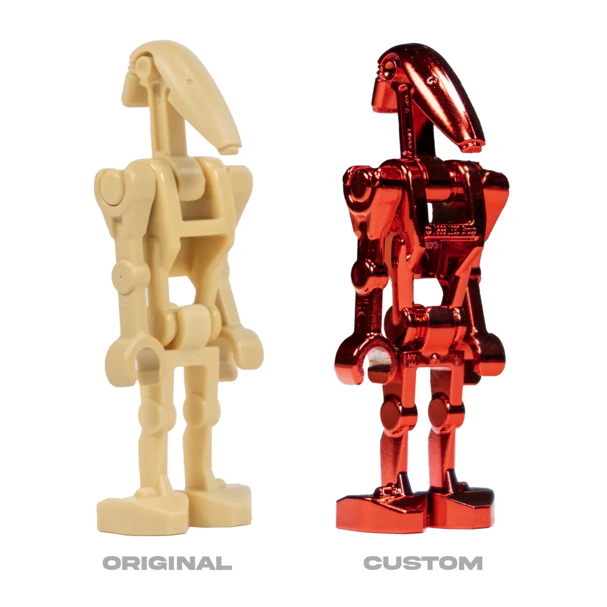 Custom Red Chrome Droid, MandR04 - Image 2