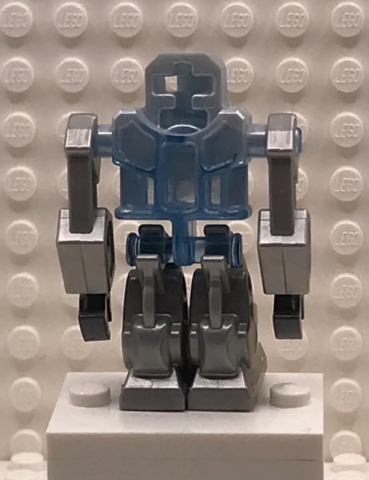 Devastator - Trans-Medium Blue Torso, exf010 - Image 3