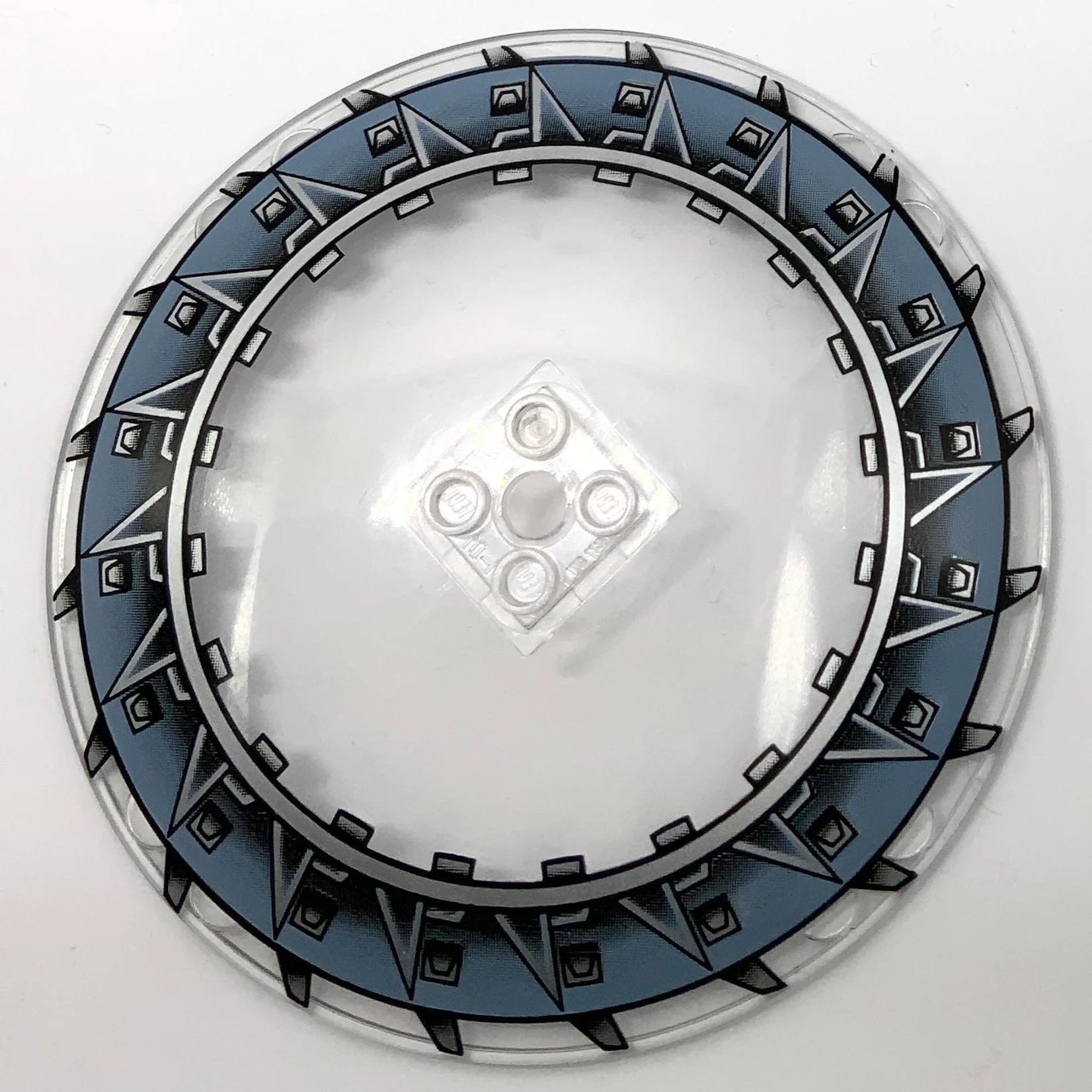 Dish 10 x 10 Inverted (Radar) - Hollow Studs with Serrated Blades Pattern, Part# 50990apb02