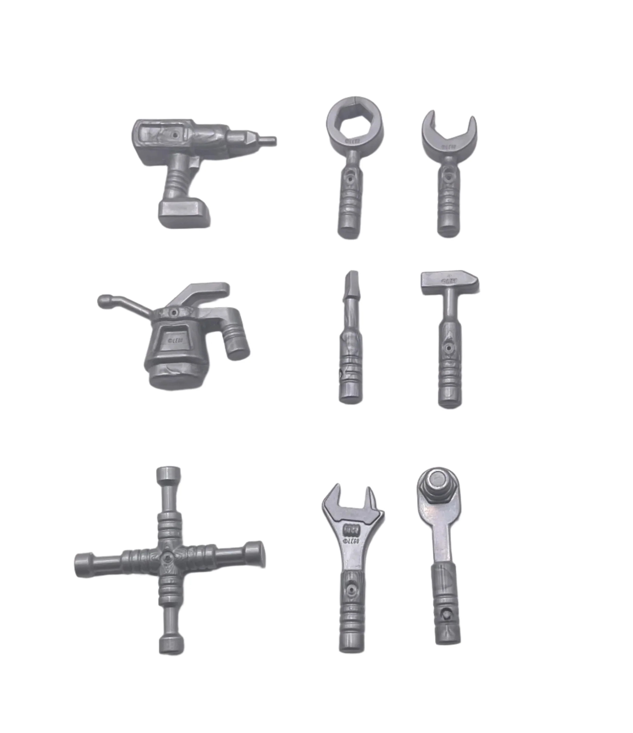 Flat Silver - The Tool Pack Minifigure Booster Kit - Image 3