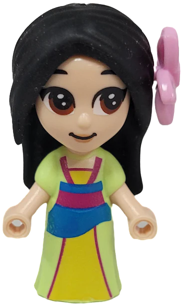 Mulan, Micro Doll, dp080 - LEGO® Disney Minifigure