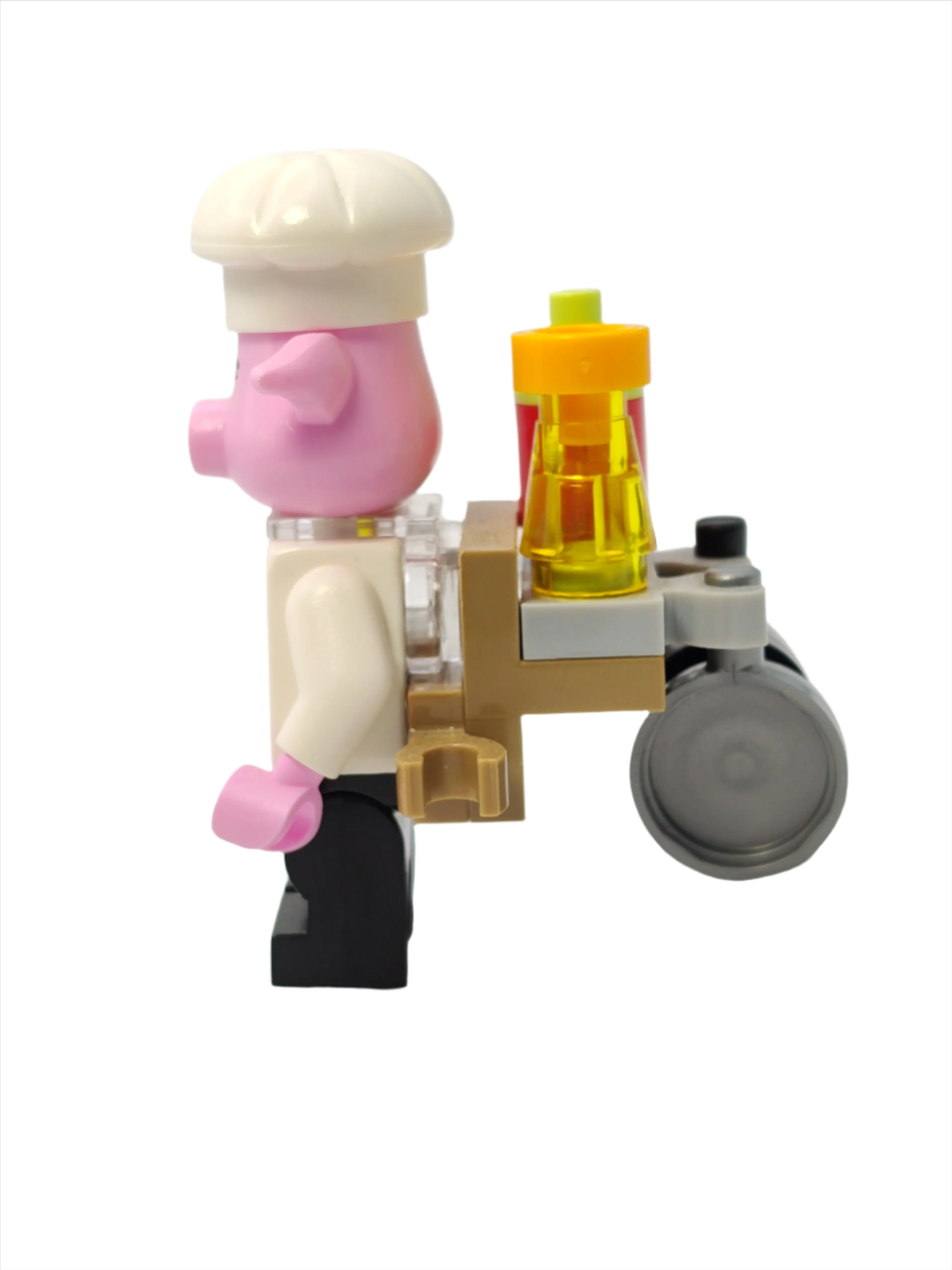 Pigsy - White Chef Jacket, mk067 - Image 2