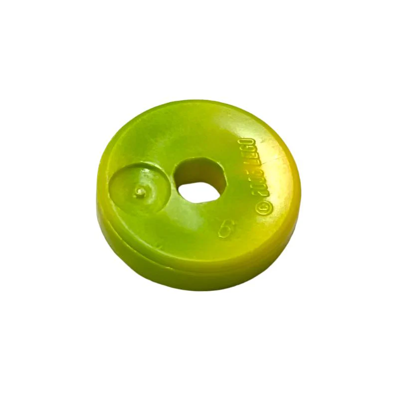 Projectile Disk 2x2 with Marbled Yellow Pattern, Part# 53993pb01 - Image 2