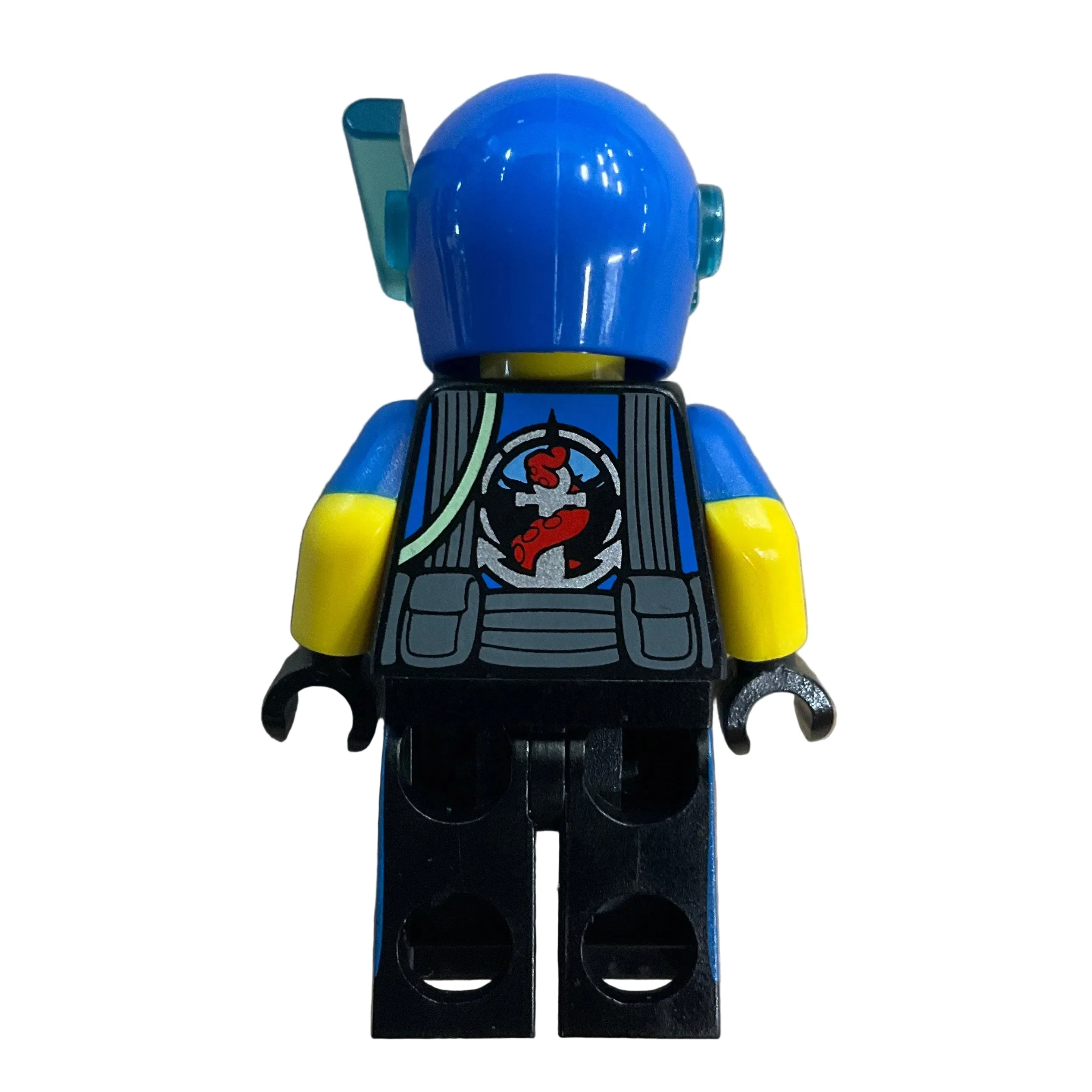 Scuba Diver, Male, Blue, cty0617 - LEGO® City Minifigure - Image 3